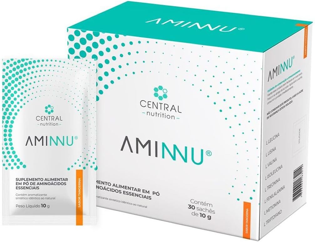 Central Nutrition AMINNU - Aminoácidos em Forma Livre