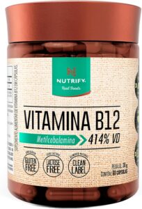 Melhor vitamina B12 2026: Top 5 suplementos (metilcobalamina) + tabela e custo/dia