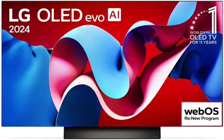Melhores TVs para PS5 - LG OLED evo C4