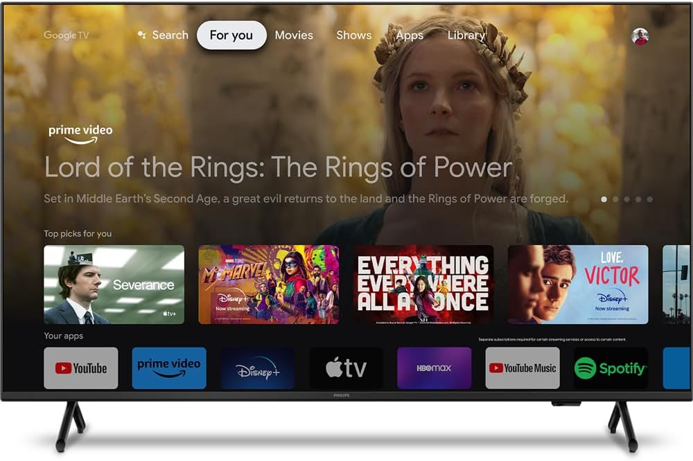 Melhores TVs para PS5 - Philips Ambilight 55PUG7908