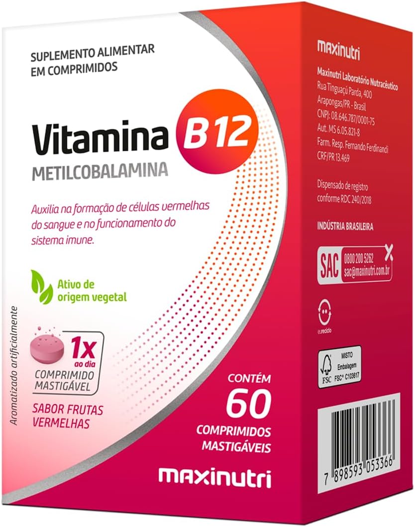 melhor vitamina b12 2026