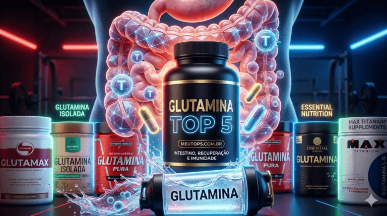 Melhores Marcas de Glutamina em 2026 (Top 5) + Como Escolher sem Erro