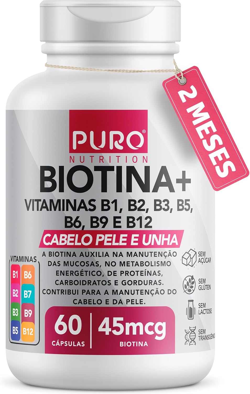 melhor biotina para cabelo e unhas