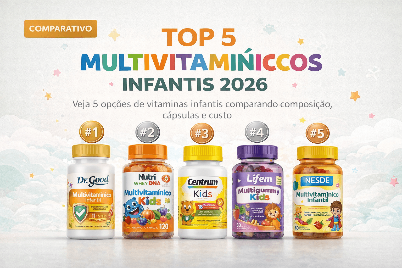 melhor multivitamínico infantil 2026