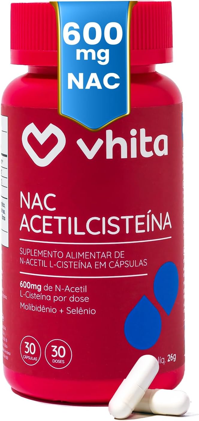 Melhor NAC 2026: Top 5 N-Acetilcisteína 600–650 mg