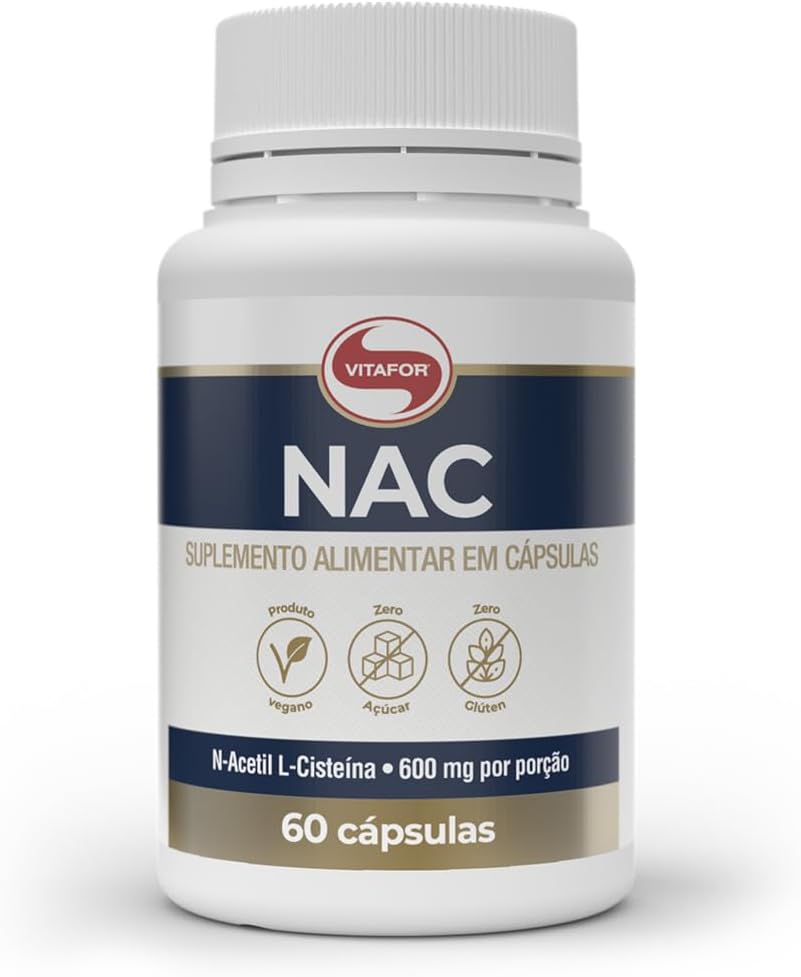 Melhor NAC 2026: Top 5 N-Acetilcisteína 600–650 mg