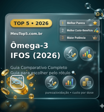 ômega 3 com selo IFOS