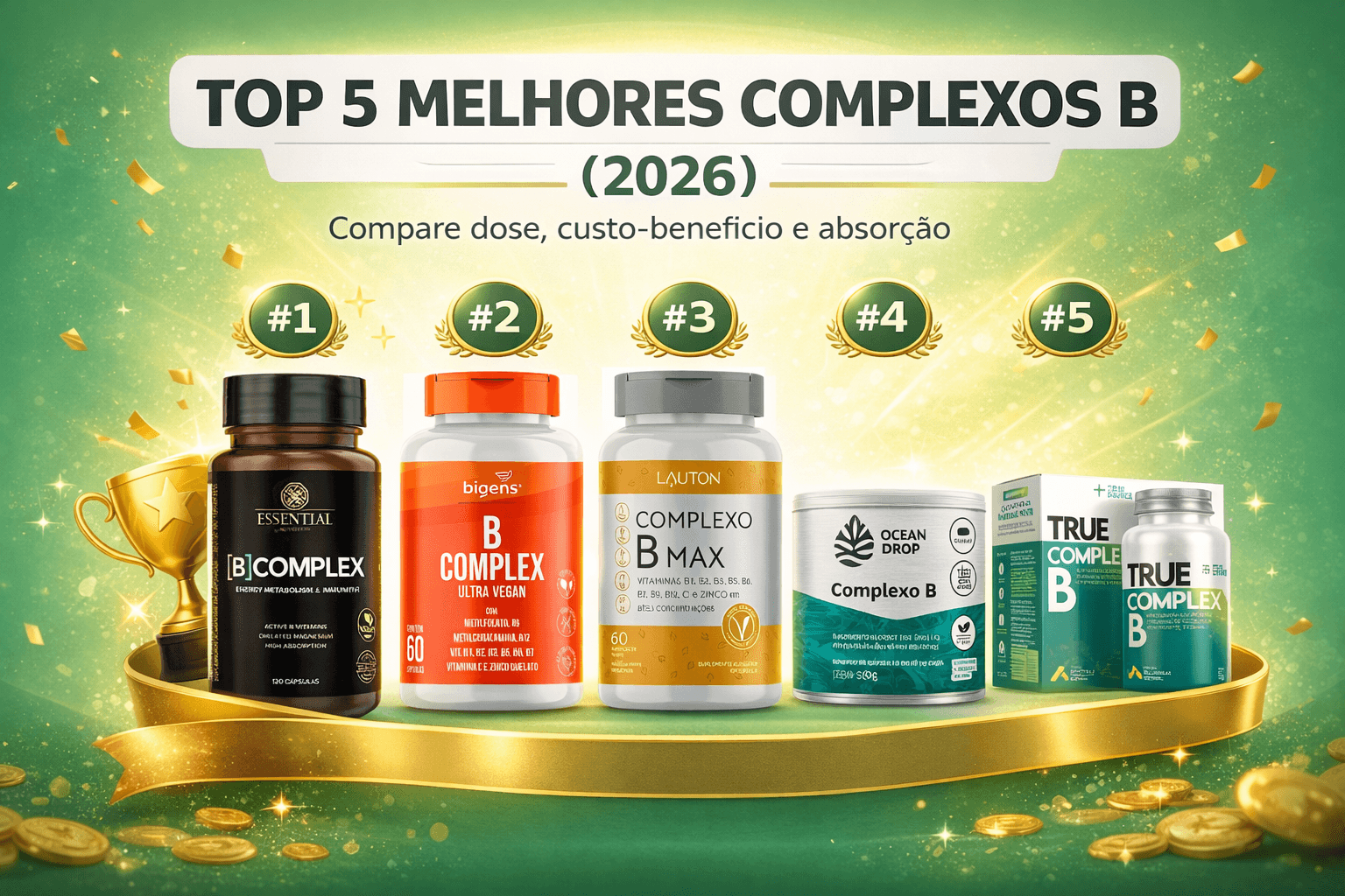 melhores complexos b em 2026