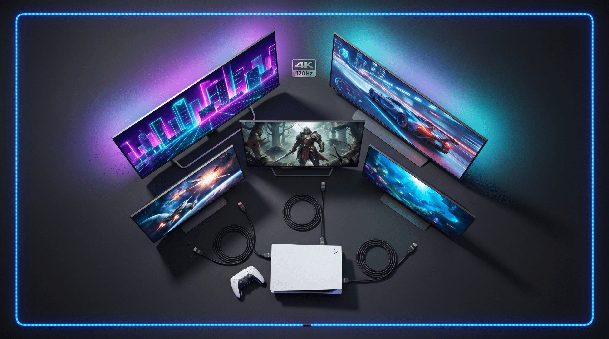 melhor tv para PS5 em 2026