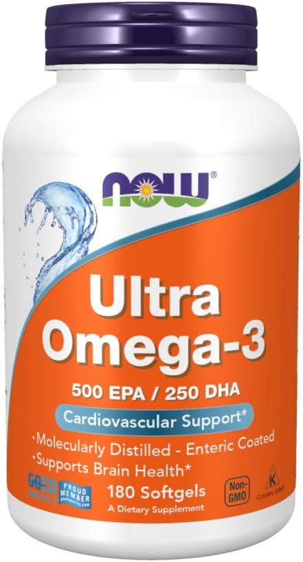 NOW Ultra Omega 3 500 EPA 250 DHA